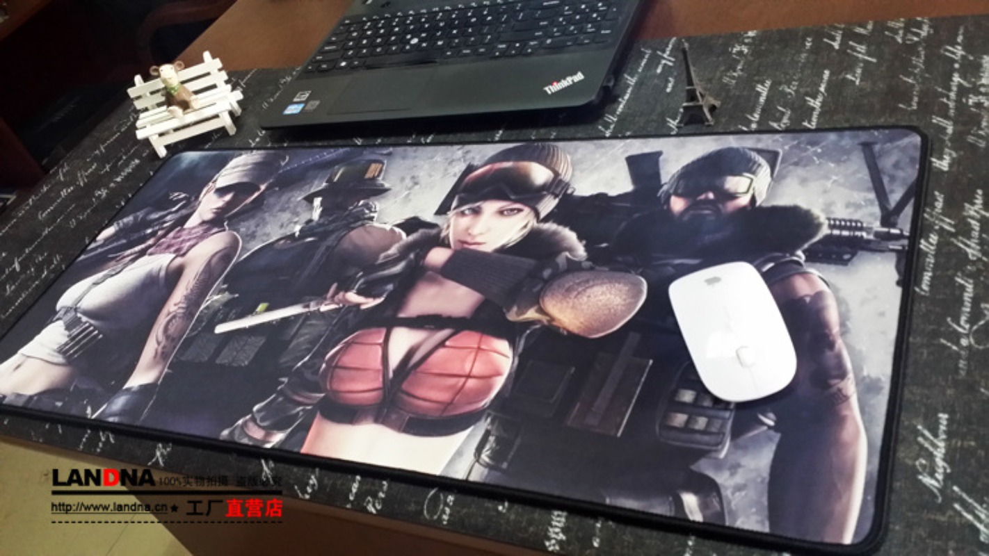 Extra Large Size Rubber Mouse  - Esports Gaming Logos review and price