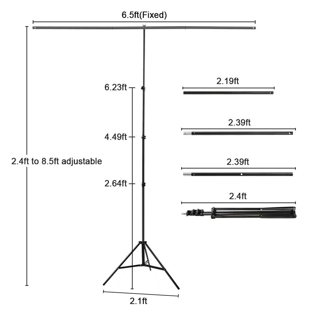 Background Photo Studio T-shap - Green Screen Collapsible review and price