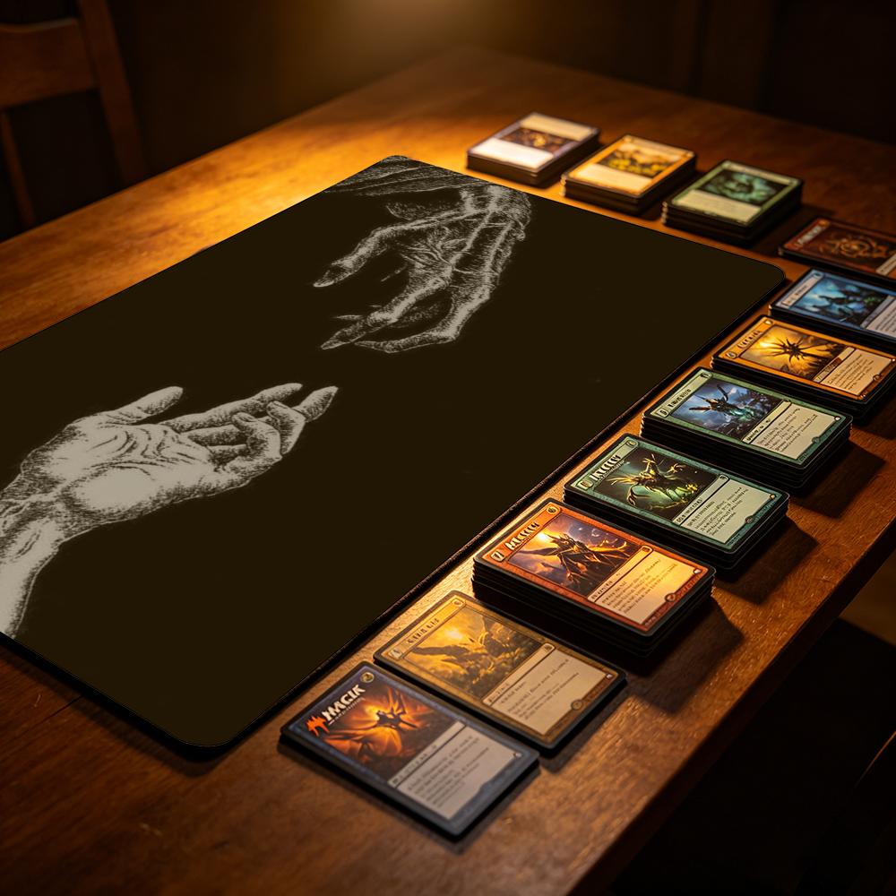 Human And Demon Hands TCG Play - Esports Gaming Background review and price