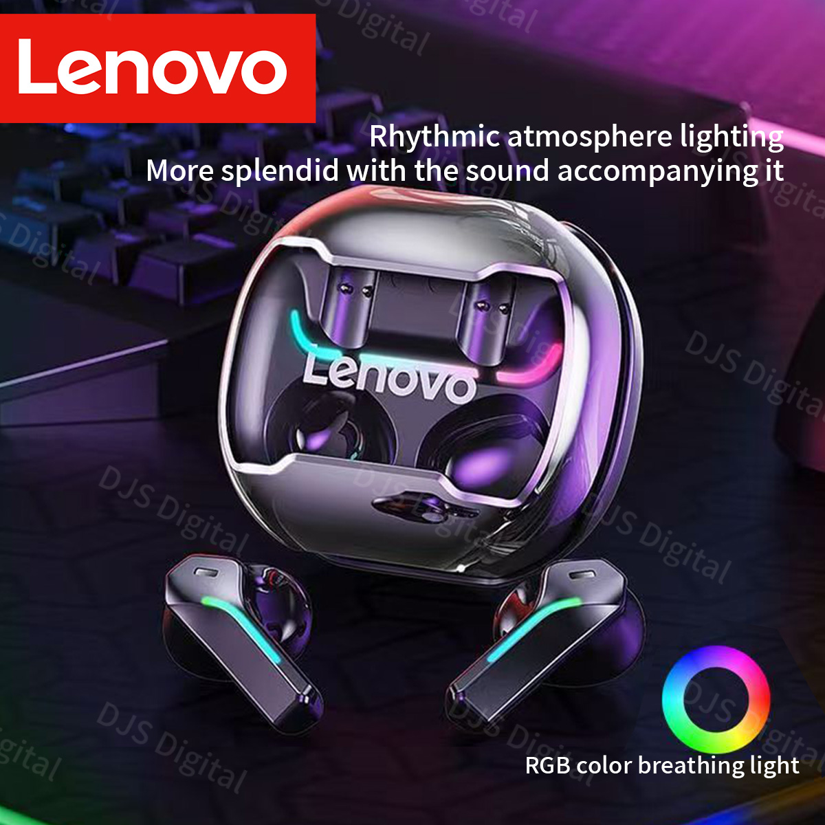 Lenovo TG101 Gaming Headset Bl - Esports Gaming Phone review and price