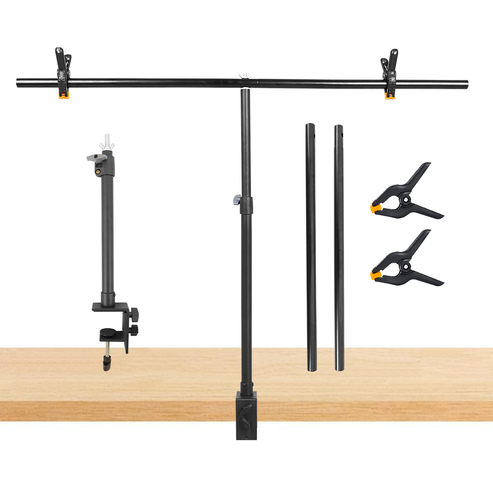 Adjustable Small Desk T-shaped - Green Screen Collapsible review and price