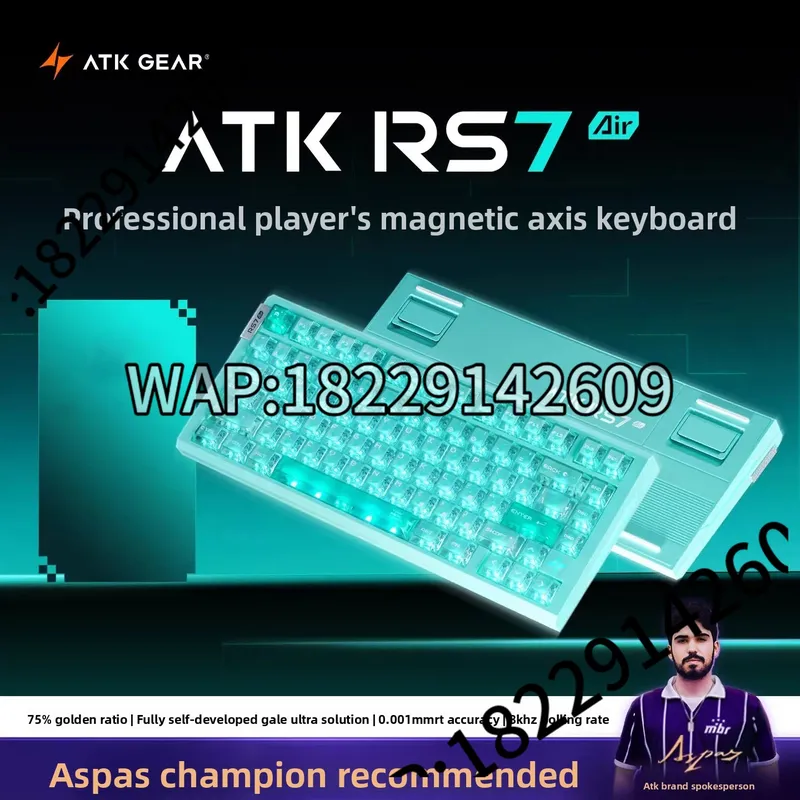 ATK RS7 Air Keyboard Magnetic  - Esports Gamers review and price